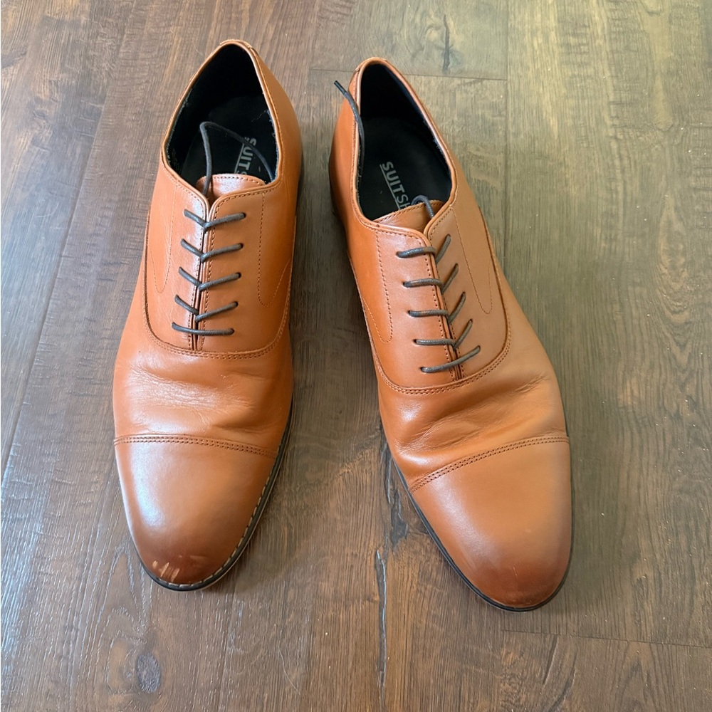 Suit Shop Leather Oxfords